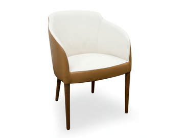 ROD - Upholstered Deerskin chair with armrests by formitalia luxury group - view 2